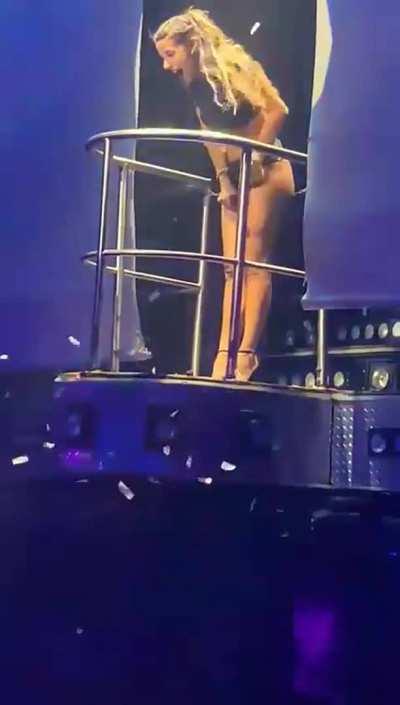 The air went a bit too hard