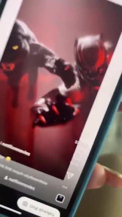 One of the best black panther transitions I've seen.