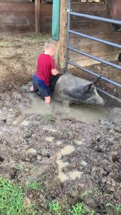 Charlie and my grandson both like the same things 😊