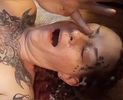 One man bukkake mode 💦💦💦