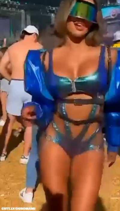 Big Tits Compilation Exhibitionist Festival Flashing Nudity Party Public Porn GIF