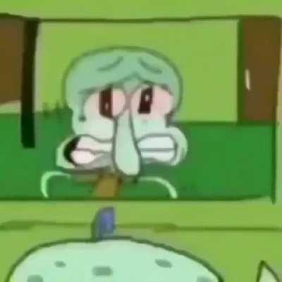 Poor squidward :(