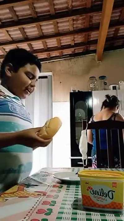 Do not throw food...