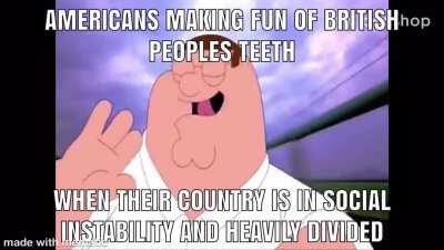 haha no teeth british people 😂😂😂😂