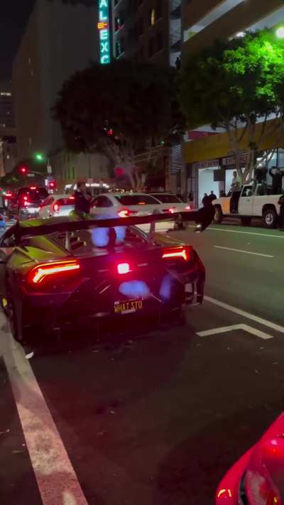 💥Crazy Exaust on this Lamborghini STO🏁