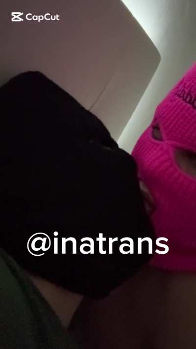 He has to swallow it 🤣