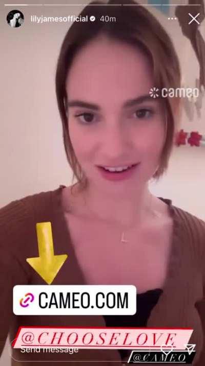 I like this video of her why does she look flirty when she says ‘I’d love with your help’ with the little wink 😂