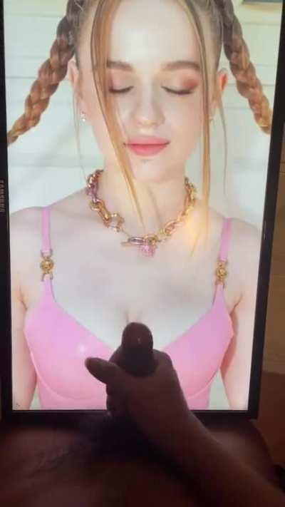 cum tribute with joey king