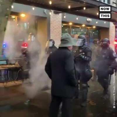 Now Trump's deranged MAGA terrorists hate the cops and call them Antifa. Funny how Trump's fascist mob calls anyone who opposes them antifascists. And yet they're still not self-aware that they're the bad guys. But so so close.