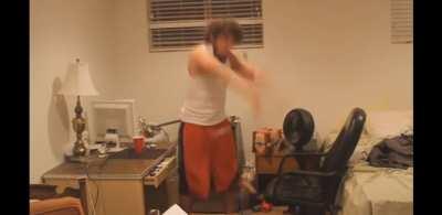 Nero when he realizes that being Vergils son makes Dante his uncle.