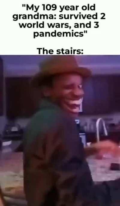 guy dancing around while friends from the other side plays