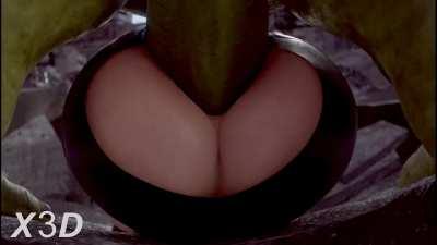 Black Widow and Hulk (X3D) [Marvel]