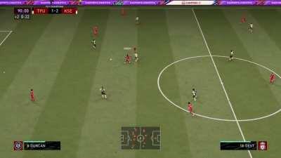 He was wasting time from minute 60 onwards.