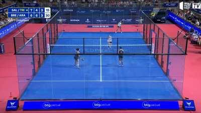 Padel Chile Open 2023: One of the best, and longest points of the women's semifinal