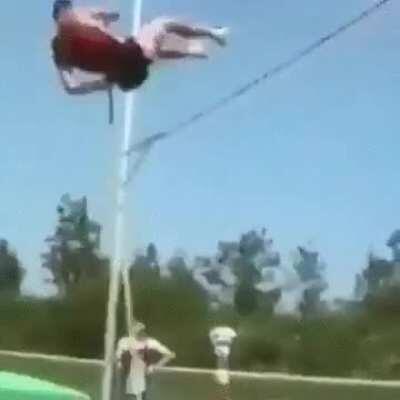 Pole jumping