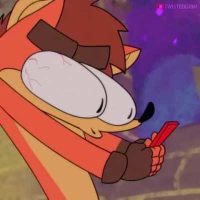 Playing a small prank