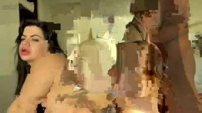 Omg 😫he filled that pussy up ‼️💦with L i s s a Big ass booty