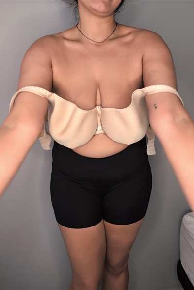 Saggy but all natural mommy milkers