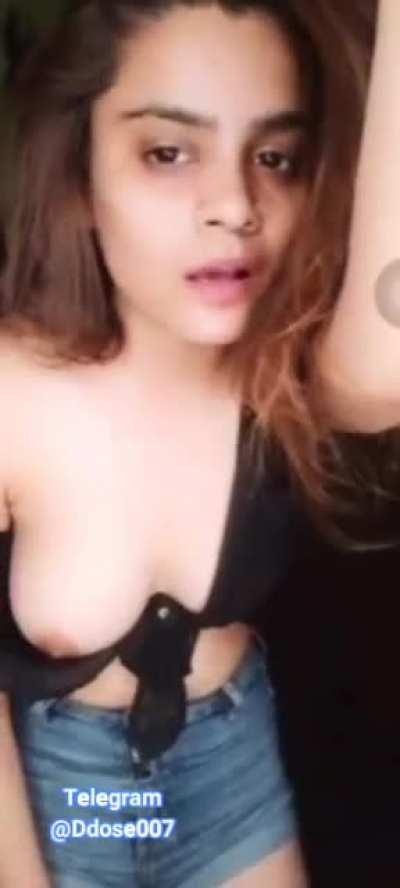 🥵Famous Insta Model Pooja Sharma Transparent Dress Exclusive Hot Show & Accidental Boobs Pop Out TOTAL 2 VIDEO'S🥰🔥