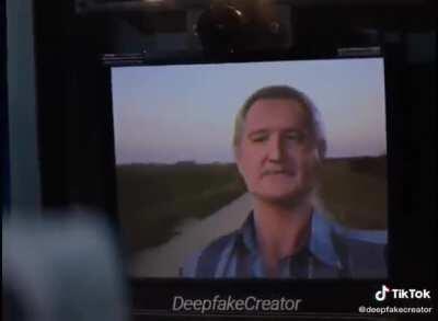 Дипфейк по мотивам мема «Идущий к реке», где в главных ролях — Дмитрий Рогозин и Илон Маск