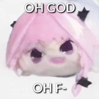 Truly haunted bean plushie