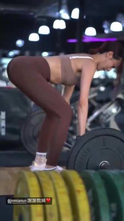 working hard on that body!