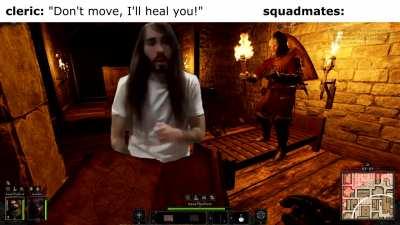 and then you miss a healing spell...
