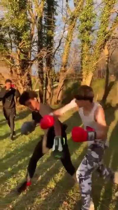 Mans got violated🤣