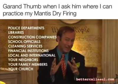 Mantis may be Good but where can I Practice? 