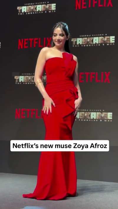 Lowkey feels like Netflix has already found its next favorite face 👀. Zoya afroz turning heads again