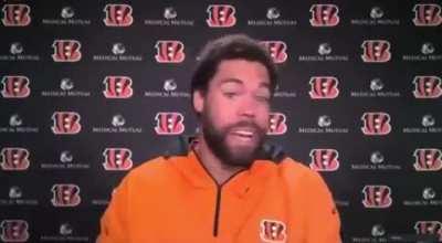 Madlad CJ Uzomah (Bengals TE) is a confirmed elite hang