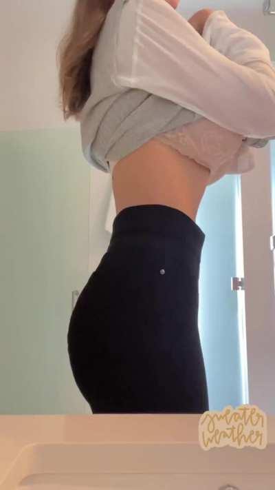 Tease of what’s hiding underneath