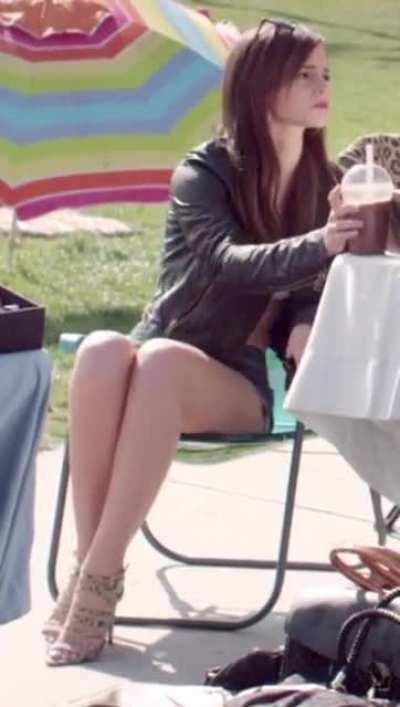 On the set of The Bling Ring