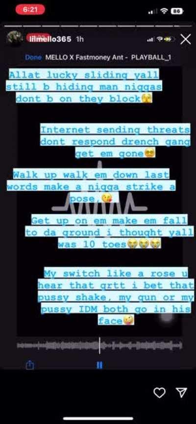 Drench nem up next. Melo Bucks x Fastmoney Ant. 🔥🔥🔥