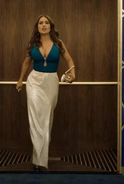 Salma Hayek, massive