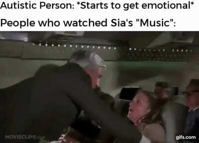 I think Sia might have taken this scene too literally