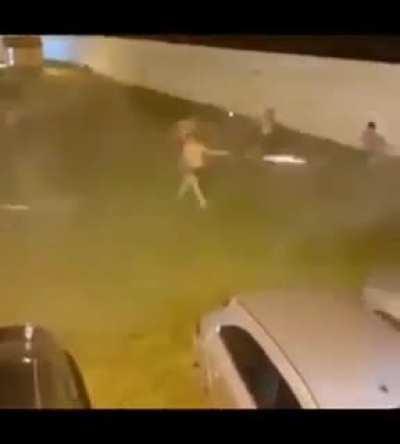 Tussle of the Wizards.