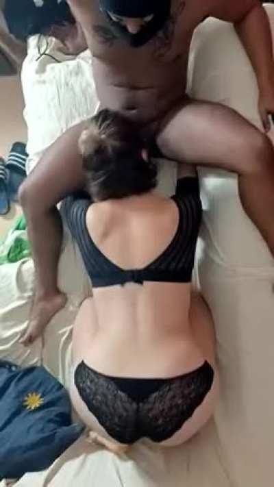 Our neighbour is a bit shy but I did everything to make him feel at ease