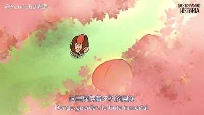 Y2B热播，西班牙网友介绍“孙悟空”的歌曲。