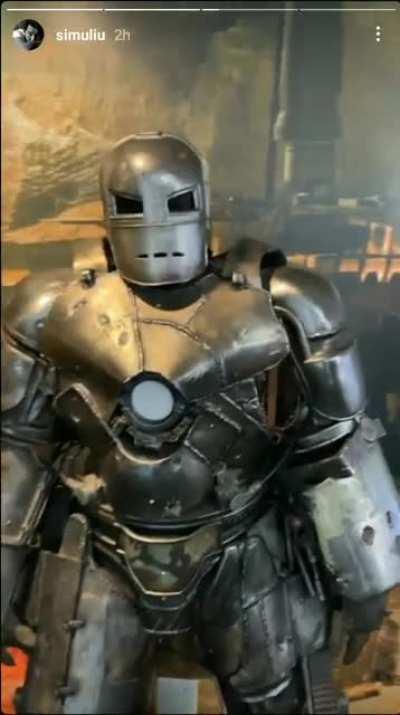 Simu Visiting Marvel Studios