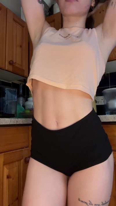 you ever did it in the kitchen?