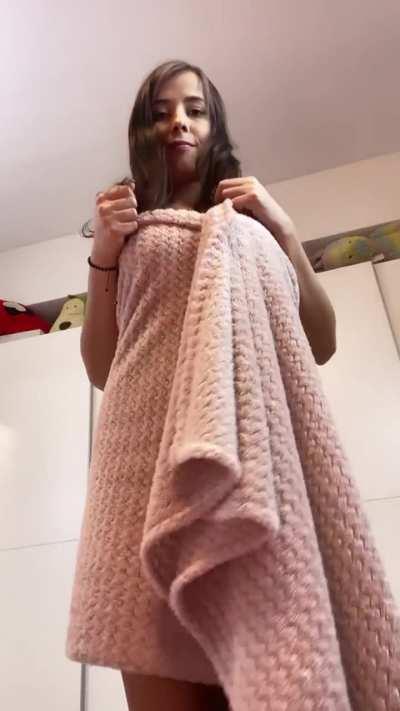 You wouldn't think I'd be hiding these under my towel.