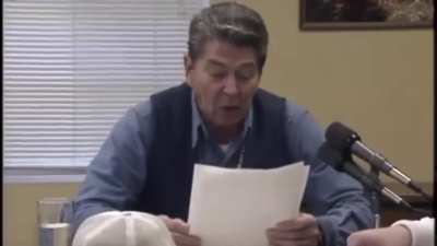 Ronald Reagan’s warning