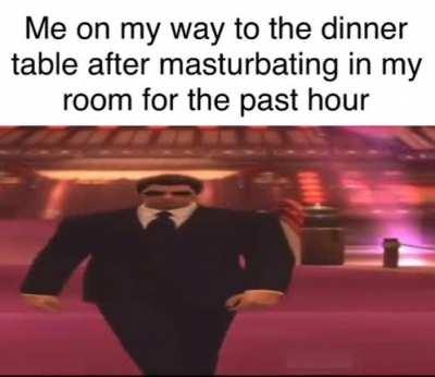 i washed my hands so we good