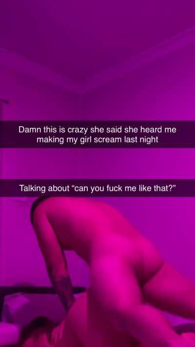 Step mommy was eavesdropping