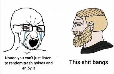 Threw this together while discussing my music taste with a friend (Song: Punishment - Soothsayer)