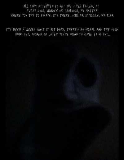 As soon as you left the house, it started laughing