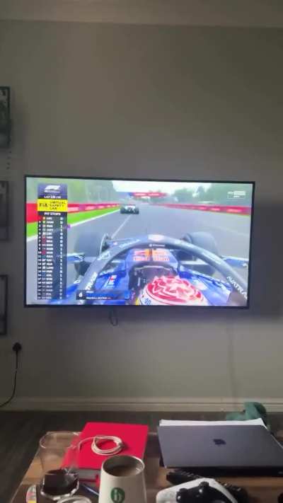 Someone wants to be an F1 racer