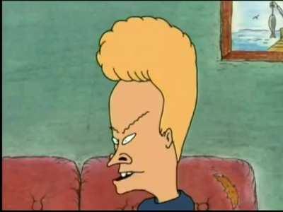 Beavis and Butt-head have fun jamming to Run DMC's 