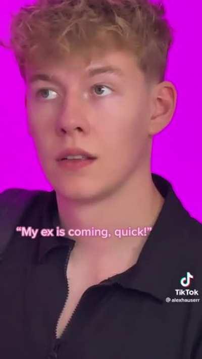 There’s a plague of “POVs” where someone is trying to hide from an ex…